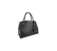 Prada Damen Schwarz Saffiano Leder Schultertasche 1BA155