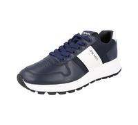 Prada Herren Blau Leder Sneaker 4E3571 40.5 EU / 6.5 UK
