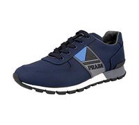 Prada Herren Blau Nylon Sneaker 4E3198 OQ6 F073A 44.5 EU/UK 10.5