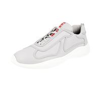 Prada Herren Grau Leder Sneaker 4E3503 BZB F0W2J 44 EU/UK 10