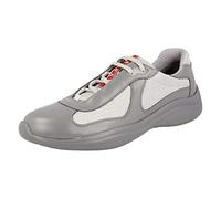 Prada Herren Grau Leder Sneaker 4O3305 DXF F0E11 43 EU/UK 9