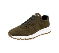 Prada Herren Grün Leder Sneaker 4E3476 O0Z F0334 43.5 / UK 9.5