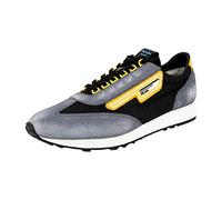 Prada Herren Schwarz Leder Sneaker 2EG276 44.5 EU/UK 10.5