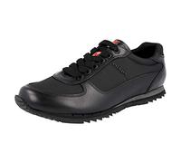 Prada Herren Schwarz Leder Sneaker 4E2721 45 EU/UK 11