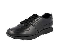 Prada Herren Schwarz Leder Sneaker 4E3341 41 EU / 7 UK