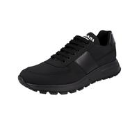 Prada Herren Schwarz Nylon Sneaker 2EG350 44 EU/UK 10
