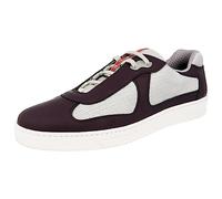 Prada Herren Violett Leder Sneaker 4E3166 43 EU/UK 9