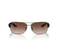Prada Linea Rossa 0PS 50ZS 5AV02P Metall Panto Grau/Grau Sonnenbrille, Sunglasses