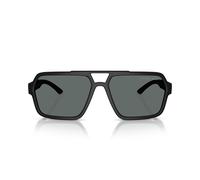 Prada Linea Rossa 0PS A06S DG002G polarisiert Kunststoff Pilot Schwarz/Schwarz Sonnenbrille, Sunglasses