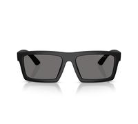 Prada Linea Rossa 0PS A07S 1BO02G polarisiert Kunststoff Rechteckig Schwarz/Schwarz Sonnenbrille, Sunglasses