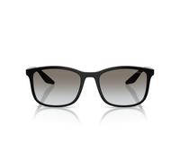 Prada Linea Rossa 0PS A08S 1AB0A7 Kunststoff Panto Schwarz/Schwarz Sonnenbrille, Sunglasses