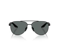Prada Linea Rossa 0PS A52S 1AB5Z1 polarisiert Metall Pilot Schwarz/Schwarz Sonnenbrille, Sunglasses