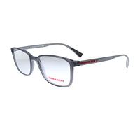 Prada Linea Rossa Lifestyle PS 04IV 01D1O1 Schutzbrille, rechteckig, Kunststoff, 53 mm, Grau, GRAU, 53-18-140