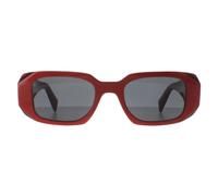 Prada PR17WS 12N5S0 orange schwarz dunkelgrau Sonnenbrille Einheitsgröße