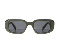 Prada PR17WS 13N5S0 Salbei schwarz dunkelgrau Sonnenbrille Einheitsgröße
