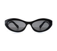 Prada 0PR 26ZS 16K08Z Kunststoff Irregular Schwarz/Schwarz Sonnenbrille, Sunglasses Schwarz/Schwarz Mittel
