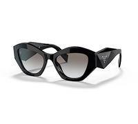 Prada 0PR 07YS 1AB0A7 Kunststoff Irregular Schwarz/Schwarz Sonnenbrille, Sunglasses Schwarz/Schwarz Mittel