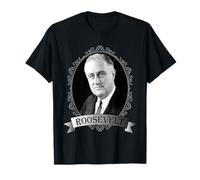 Präsident Franklin D. Roosevelt T-Shirt-Porträt T-Shirt