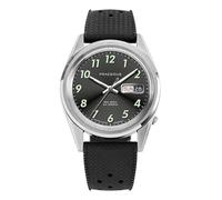 PRAESIDUS REC SPEC OG SUNRAY Automatik Stahl Silikon Schwarz Datum Herrenuhr, Schwarz , Armband
