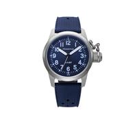 PRAESIDUS A-5 UDT SUNRAY Automatik Schweizer Stahl Blau Silikon Herrenuhr, blau, Armband
