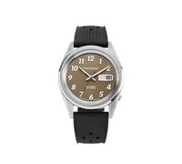 PRAESIDUS | - Uhren für Herren, Herrenarmbanduhren - Feld, Militär - Khakibraunes Zifferblatt, schwarzes tropisches Kautschukarmband | Automatisch, Geschenk