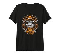 Präzision unter Druck geliefert taktisch Premium T-Shirt