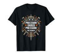 Präzision unter Druck geliefert taktisch T-Shirt