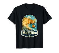 Praia da Marinha Goldene Klippen Algarve Portugal T-Shirt