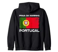 Praia Da Marinha Portugal Flagge Design Stolze Portugiesische Flagge Kapuzenjacke