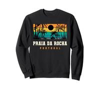 Praia da Rocha Portugal Algarve Strand Sonnenuntergang Design Sweatshirt