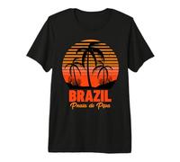 Praia de Pipa Brasilien Premium T-Shirt