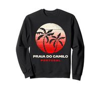 Praia Do Camilo Portugal Algarve Strand Sonnenuntergang Design Sweatshirt