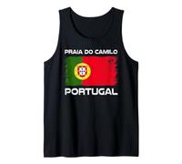 Praia Do Camilo Portugal Flagge Design stolze portugiesische Flagge Tank Top