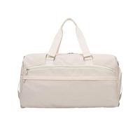 Praktischer Turnbeutel aus Oxford-Gewebe mit Nass-Trocken-Trennung und Schuhfach-Design, Handtasche für Sport, Reisen, unverzichtbar, große Kapazität, Turnbeutel, trocken und nass getrennt, beige