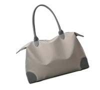 Praktischer Turnbeutel, ergonomische Reisetasche, geräumiger Innenraum für Workouts und Reisen, praktisches, wasserdichtes Design, leichte Oxford-Tasche, hellgrau, Mass Beauty