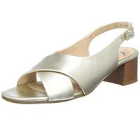 ara Damen Prato Sandal, Platin, 38.5 EU