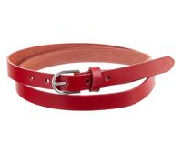 Prato Gürtel G02 ovale Schnalle S rot 95 cm