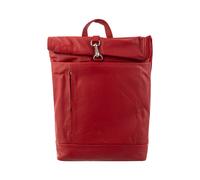 Prato LM Asif Al16-N Cityrucksack Rindleder Rolltop rot