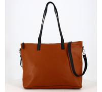 Prato LM K02 Asif Rindleder geprägt Shopper cognac/dblau
