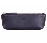 Prato LM Shahid AP2 geprägtes Rindleder Stifteetui schwarz