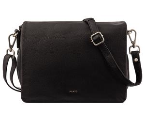 Prato LM Shahid H40-N glattes Rindleder Umhängetasche Handtasche black