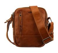 Prato LM Shahid J41-R Rindleder Umhängetasche cognac