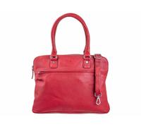 Prato LM Shahid K44-P geprägtes Rindleder Shopper rot