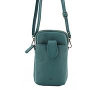 Prato - Prato LM Asif Handy Umhängetasche echt Leder green Grün