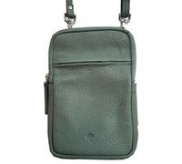 Prato - Prato LM Asif Handy Umhängetasche echt Leder light green Grün