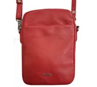 Prato - Prato LM Shahid Handy Umhängetasche echt Leder rot Rot