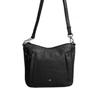 Prato - Prato LM Shahid Umhängetasche echt Leder schwarz Schwarz