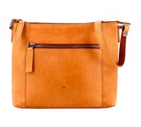 Prato - Prato Oil Pull Up Umhängetasche echt Rindleder cognac Braun