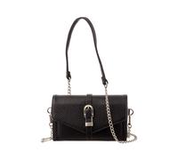 Prato S033-G Umhängetasche genarbtes PU Clutch petrol blueSchwarz