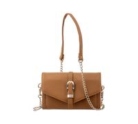 Prato S033-G Umhängetasche genarbtes PU Clutch petrol blueBraun
